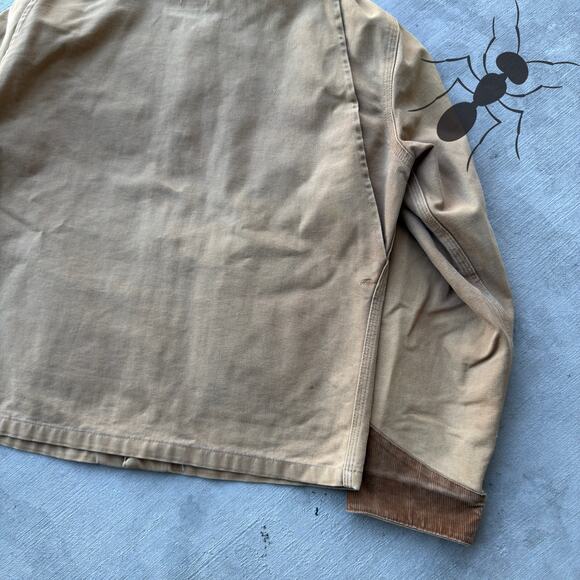 Carhartt brown button up chore work wear jacket - Picture 8 of 8